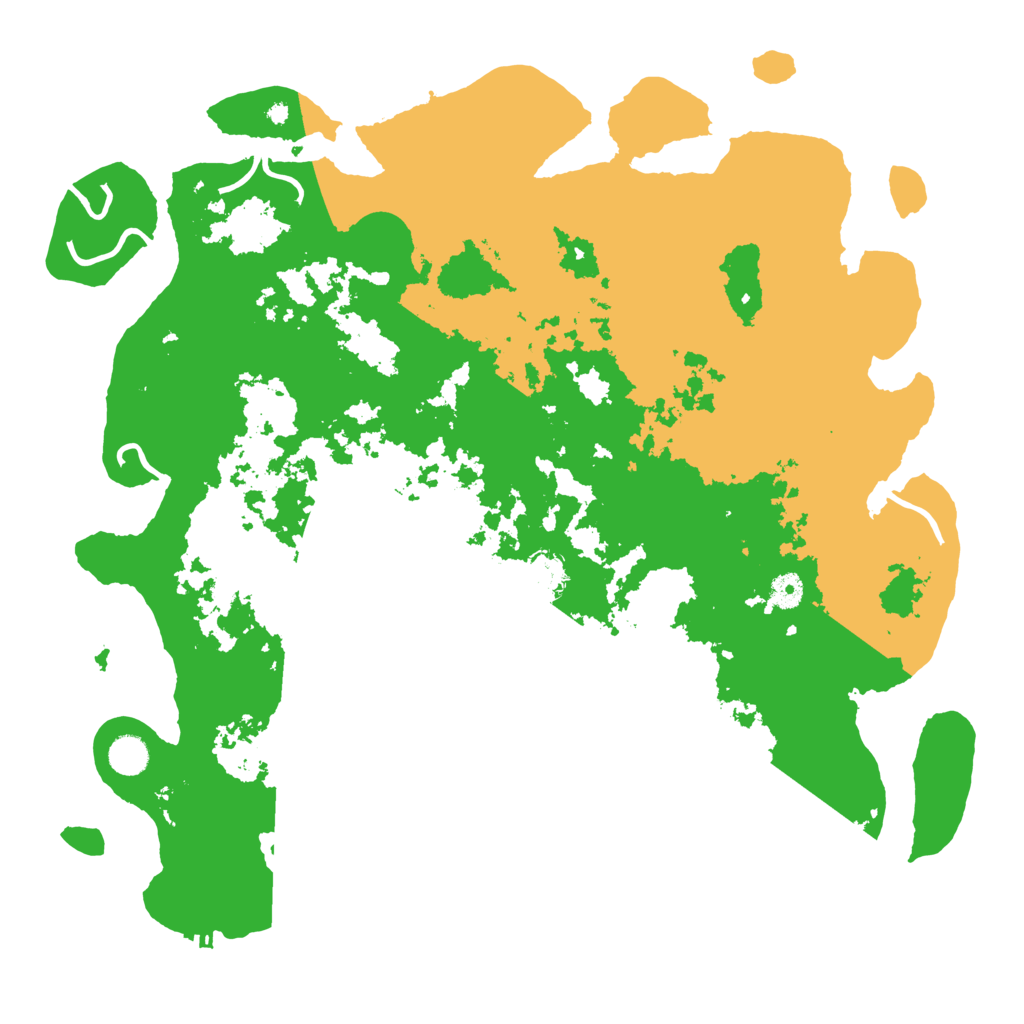 Biome Rust Map: Procedural Map, Size: 4500, Seed: 556438323