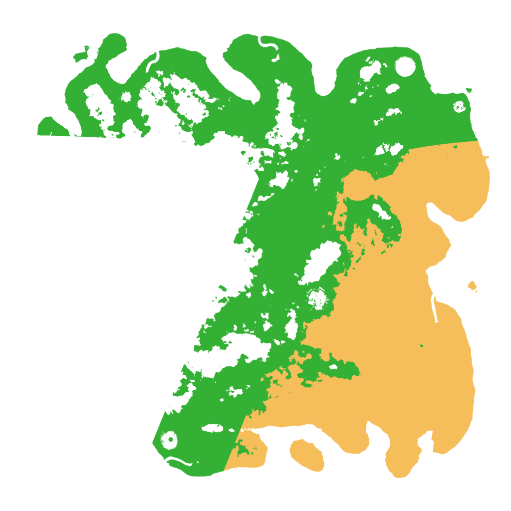 Biome Rust Map: Procedural Map, Size: 4500, Seed: 10242048