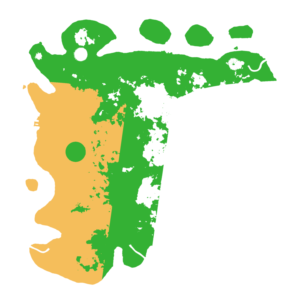Biome Rust Map: Procedural Map, Size: 3950, Seed: 1311284870