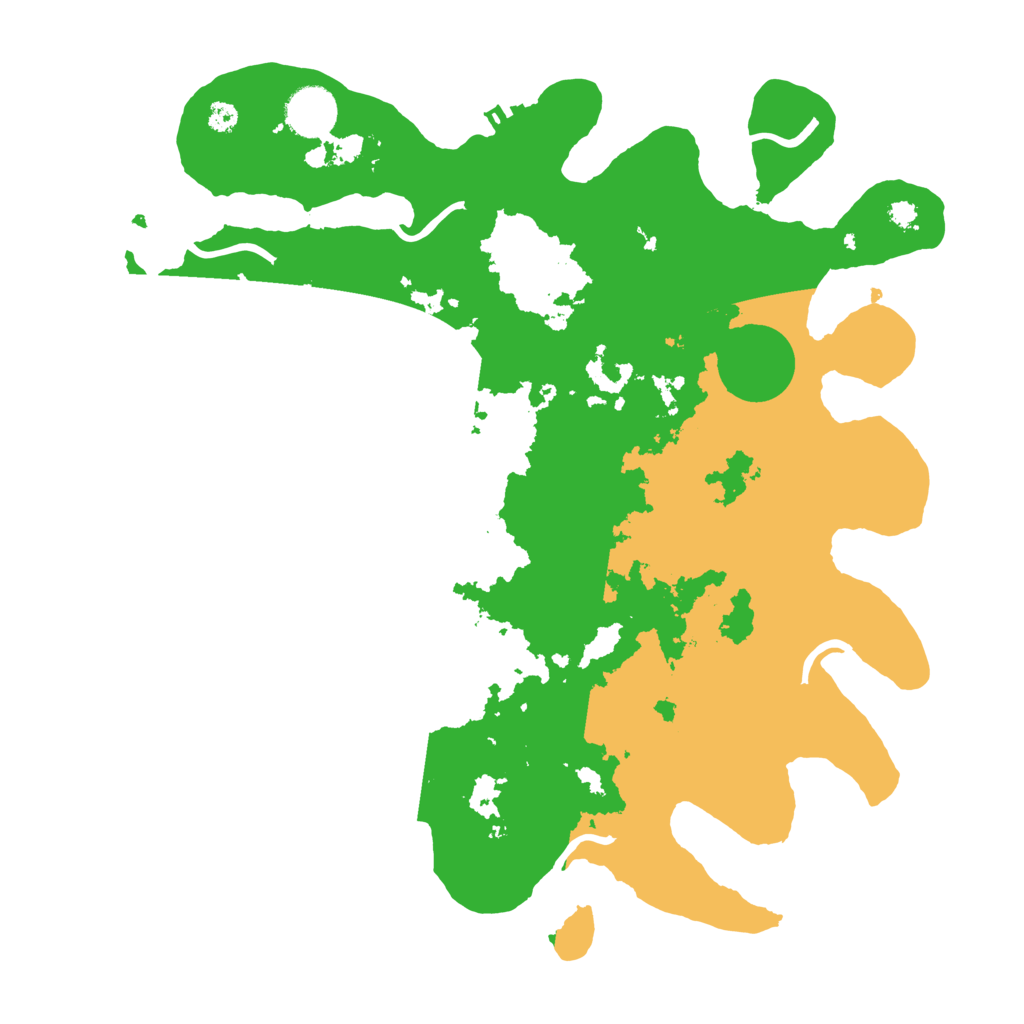 Biome Rust Map: Procedural Map, Size: 3500, Seed: 656894793