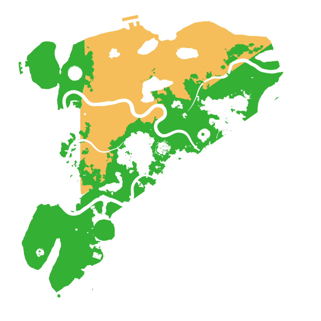 Biome Rust Map: Procedural Map, Size: 4000, Seed: 764843731
