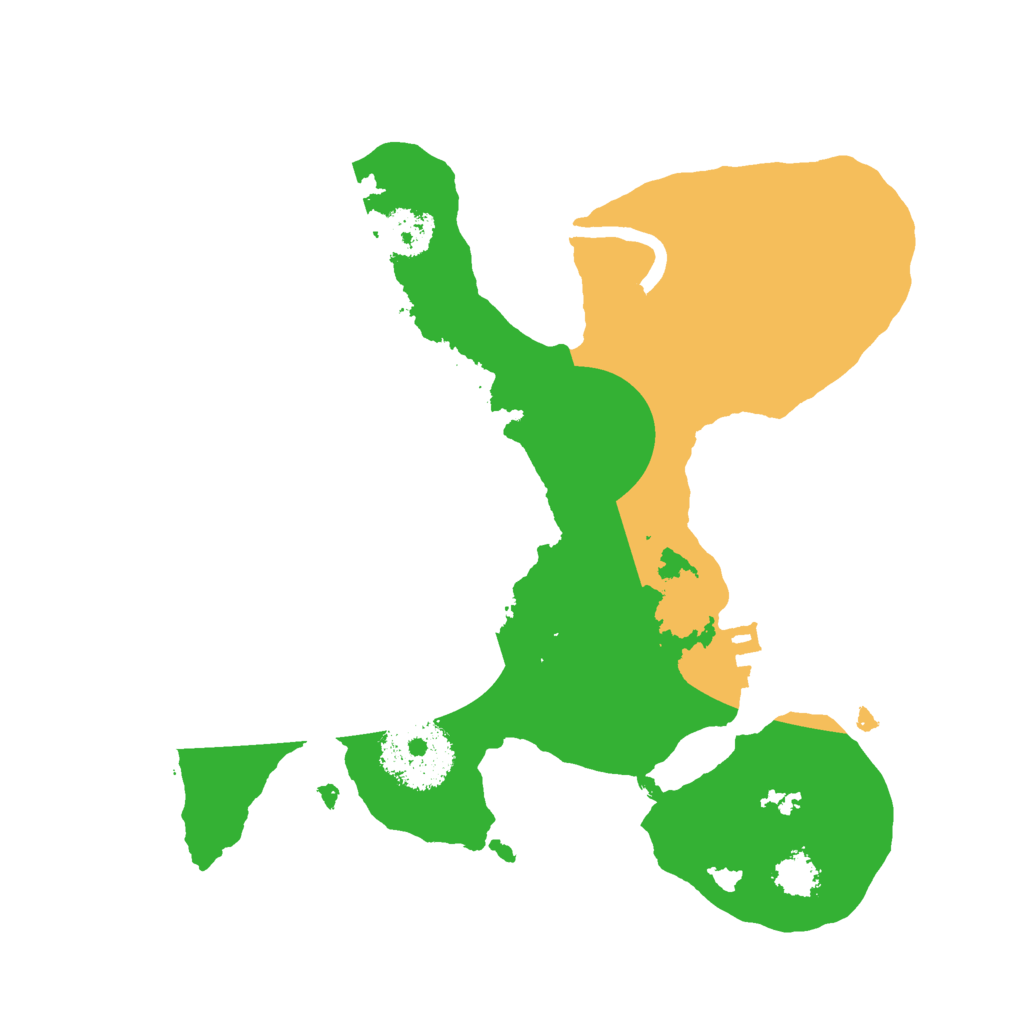 Biome Rust Map: Procedural Map, Size: 2169, Seed: 60697
