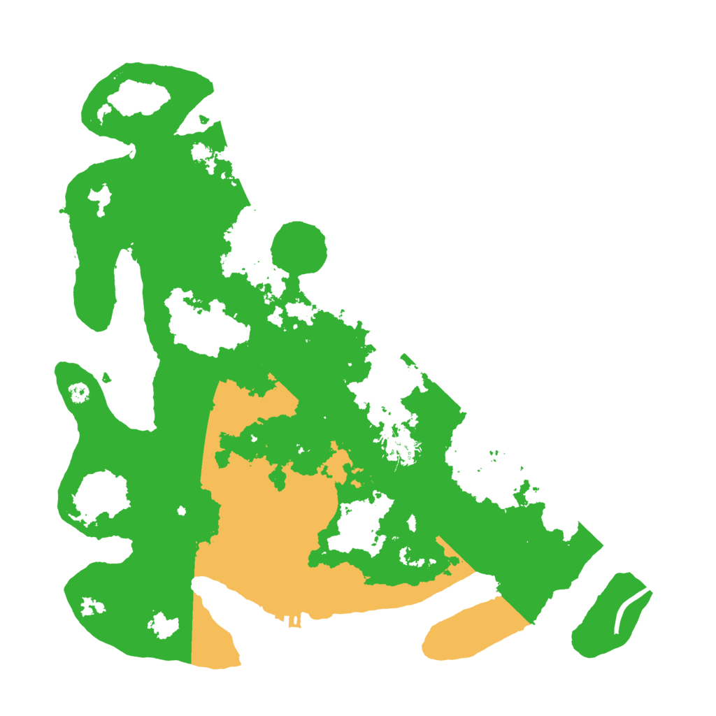 Biome Rust Map: Procedural Map, Size: 3600, Seed: 3249616