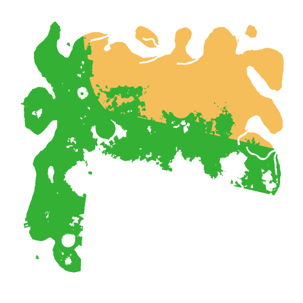 Biome Rust Map: Procedural Map, Size: 4050, Seed: 1990768754
