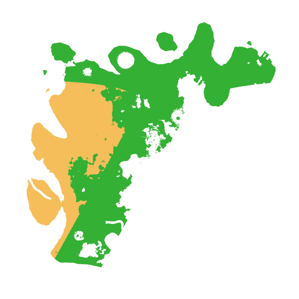 Biome Rust Map: Procedural Map, Size: 3150, Seed: 712372