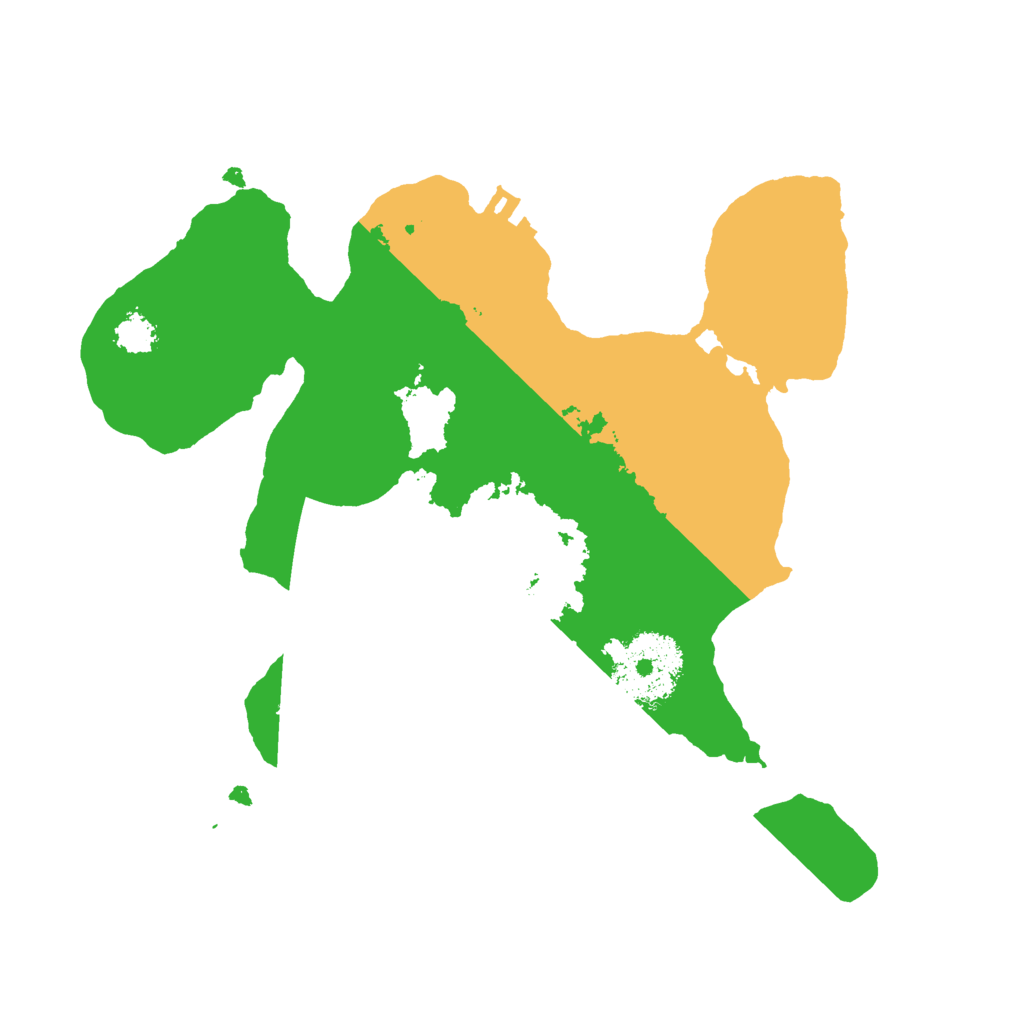 Biome Rust Map: Procedural Map, Size: 2345, Seed: 666999