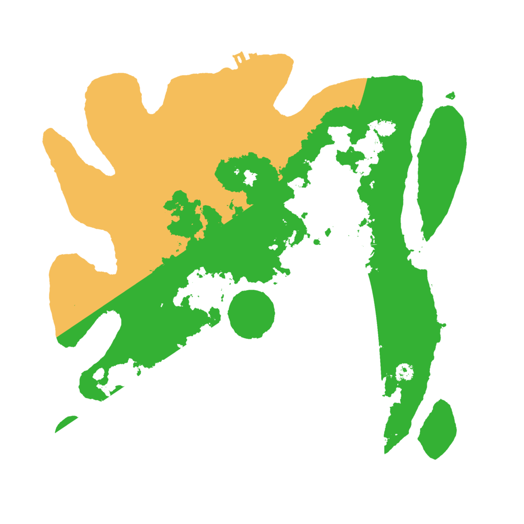 Biome Rust Map: Procedural Map, Size: 3000, Seed: 2427329