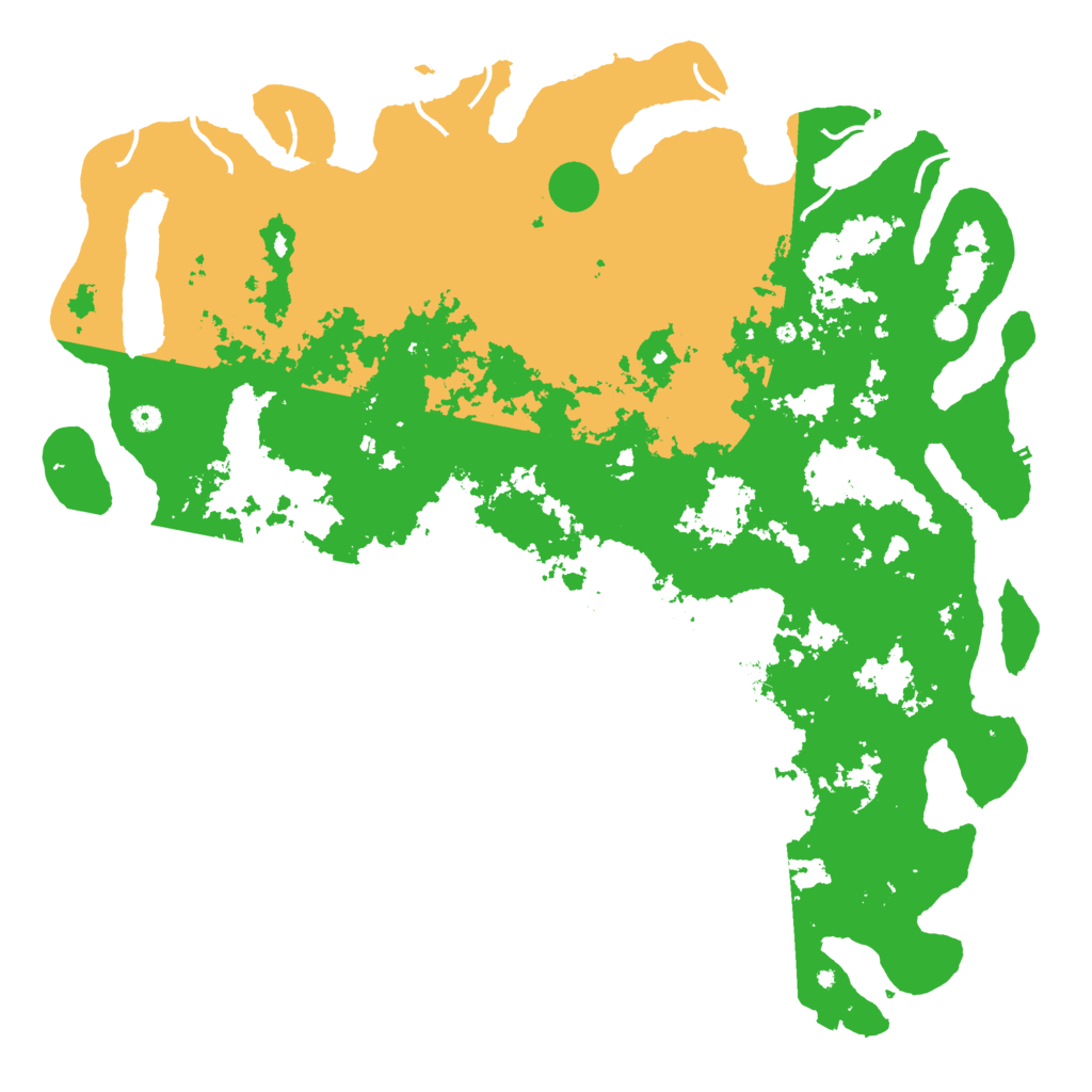 Biome Rust Map: Procedural Map, Size: 5721, Seed: 6738