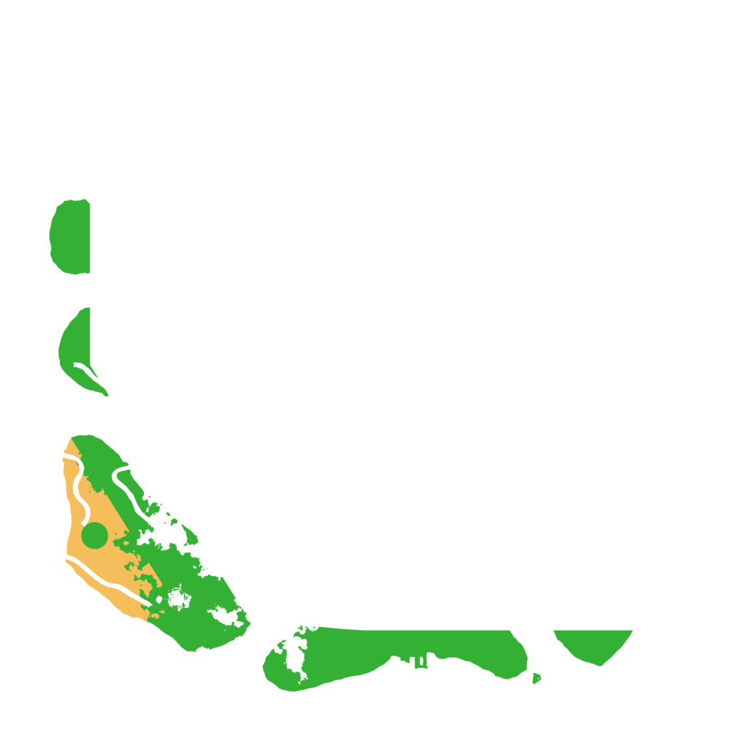 Biome Rust Map: Procedural Map, Size: 3600, Seed: 696160094