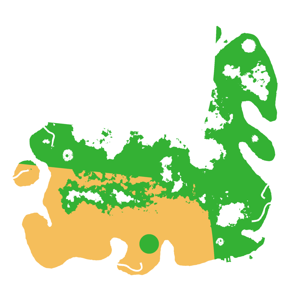 Biome Rust Map: Procedural Map, Size: 4000, Seed: 862246669