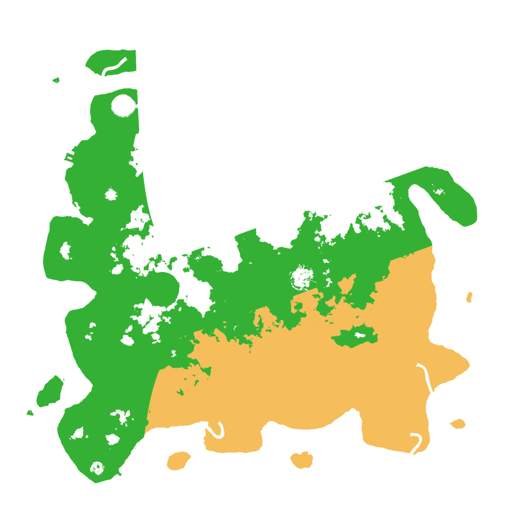 Biome Rust Map: Procedural Map, Size: 4000, Seed: 6239515