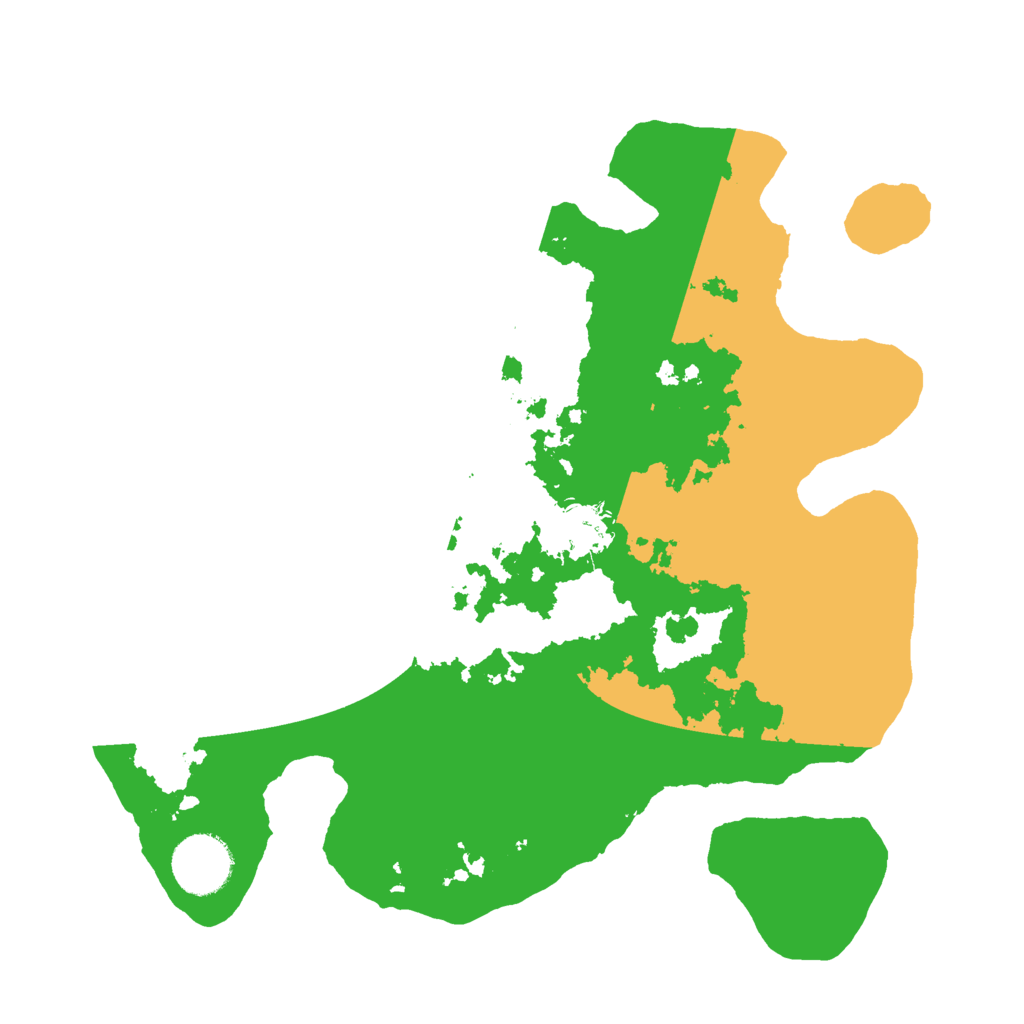 Biome Rust Map: Barren, Size: 3000, Seed: 1513513