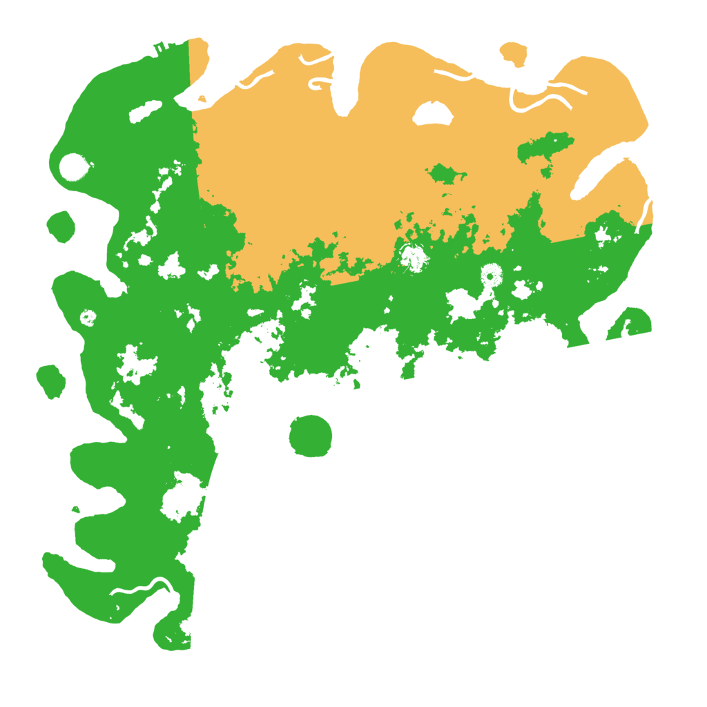 Biome Rust Map: Procedural Map, Size: 4500, Seed: 119335326