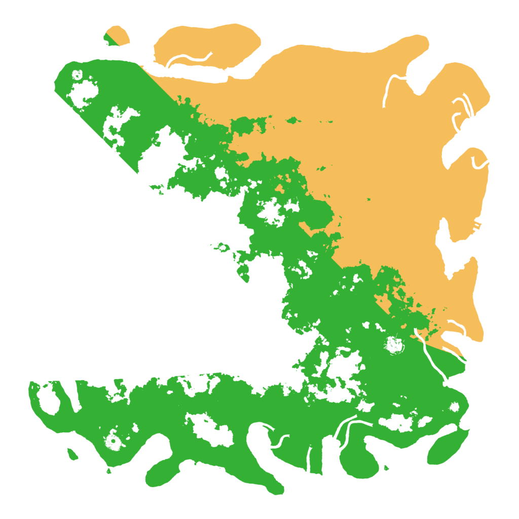 Biome Rust Map: Procedural Map, Size: 5000, Seed: 511