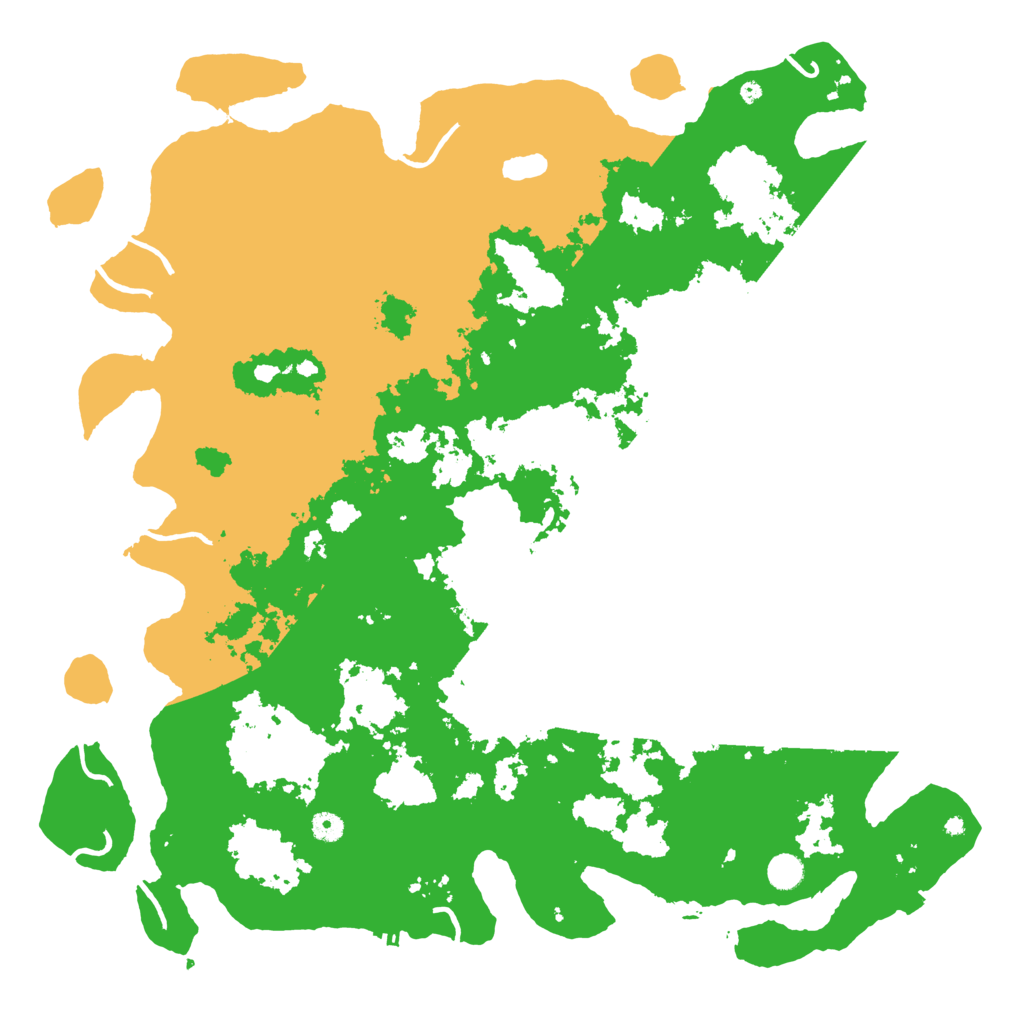Biome Rust Map: Procedural Map, Size: 5000, Seed: 1859969619