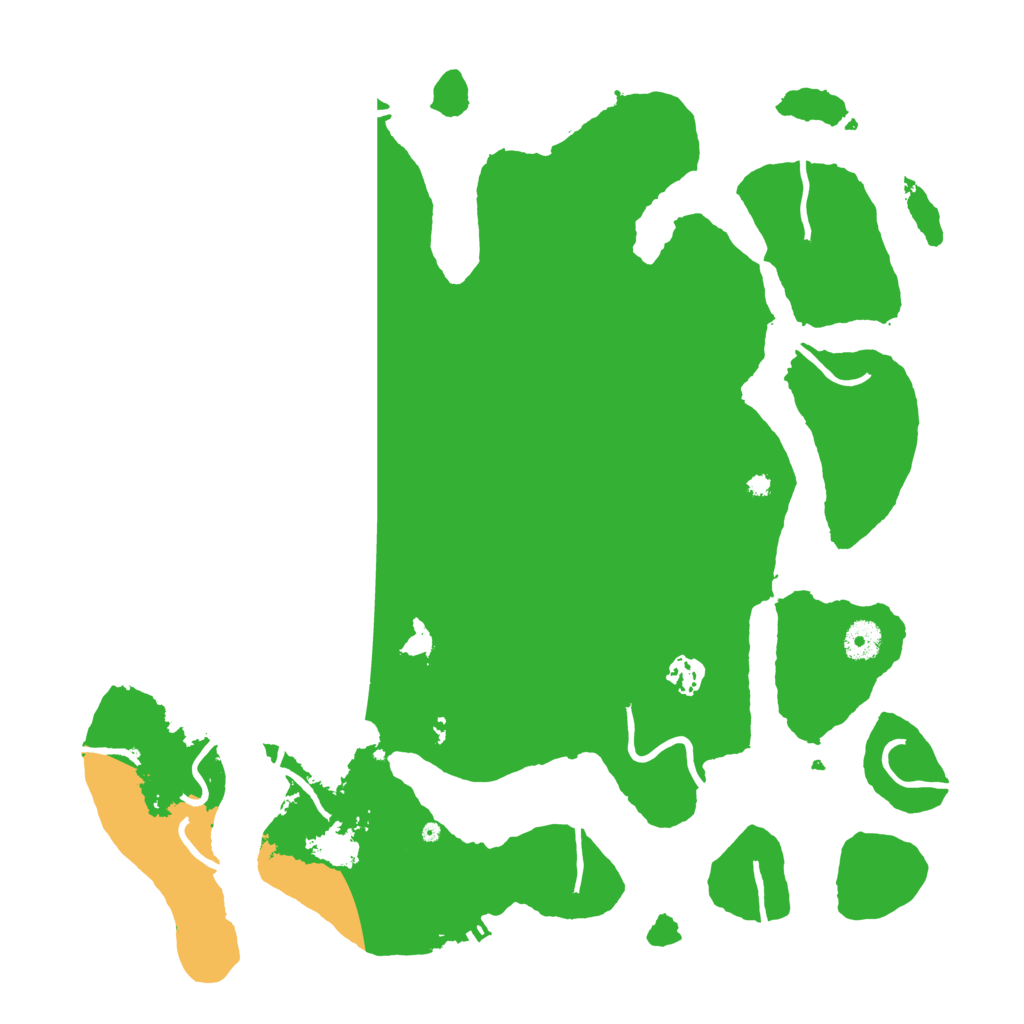 Biome Rust Map: Procedural Map, Size: 4000, Seed: 46325134