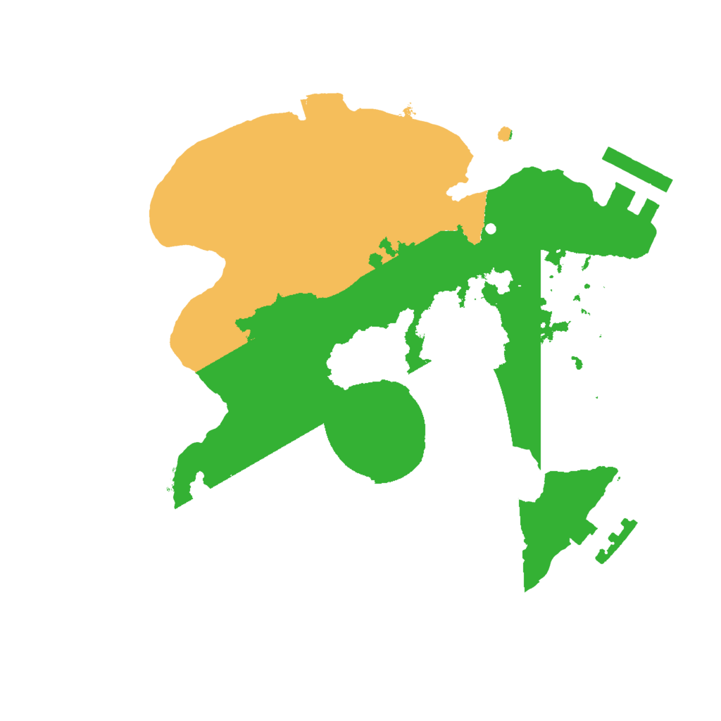 Biome Rust Map: Procedural Map, Size: 2000, Seed: 730