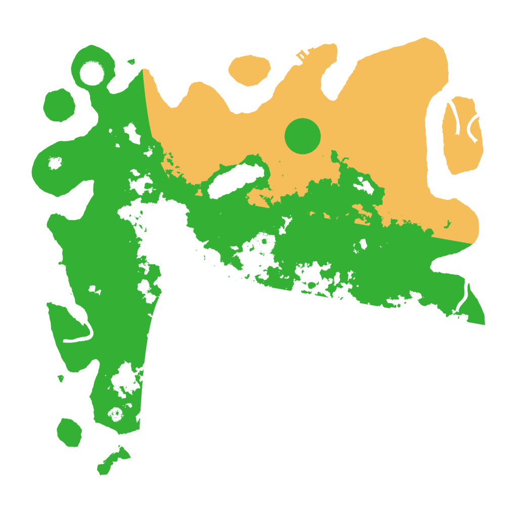 Biome Rust Map: Procedural Map, Size: 3799, Seed: 1225