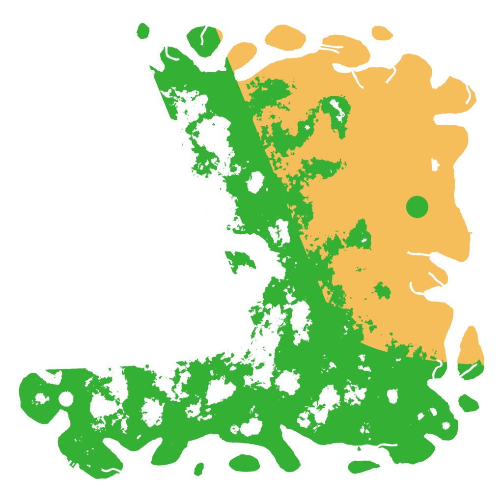 Biome Rust Map: Procedural Map, Size: 6000, Seed: 1568209070