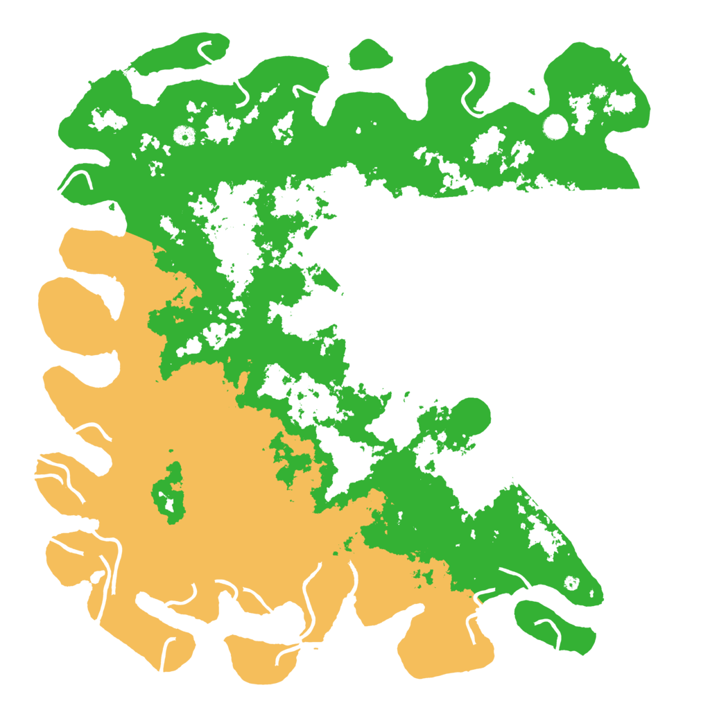 Biome Rust Map: Procedural Map, Size: 5000, Seed: 2147483