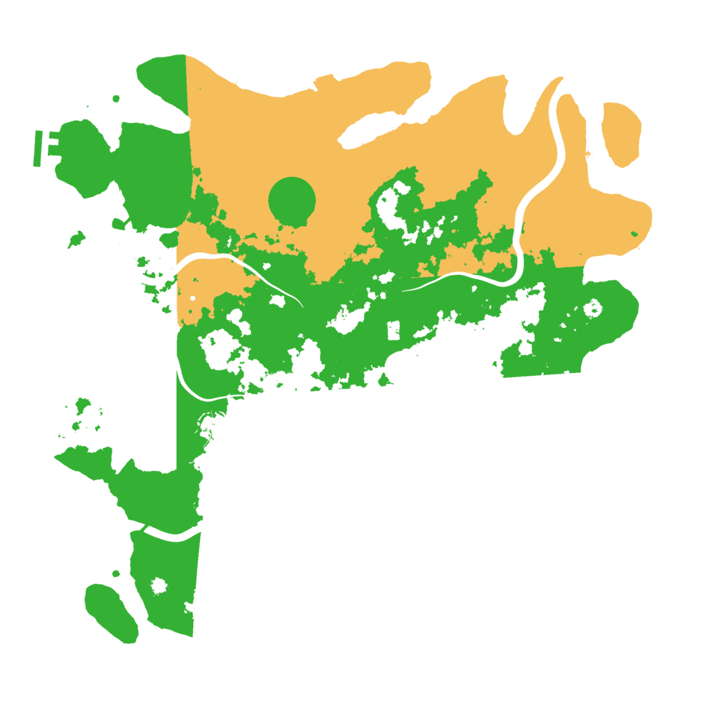 Biome Rust Map: Procedural Map, Size: 3950, Seed: 1584514290