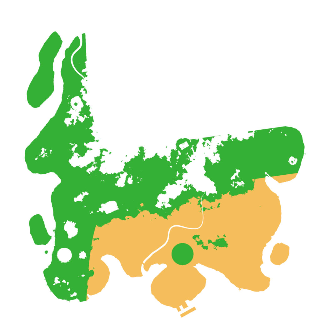Biome Rust Map: Procedural Map, Size: 3850, Seed: 326386326