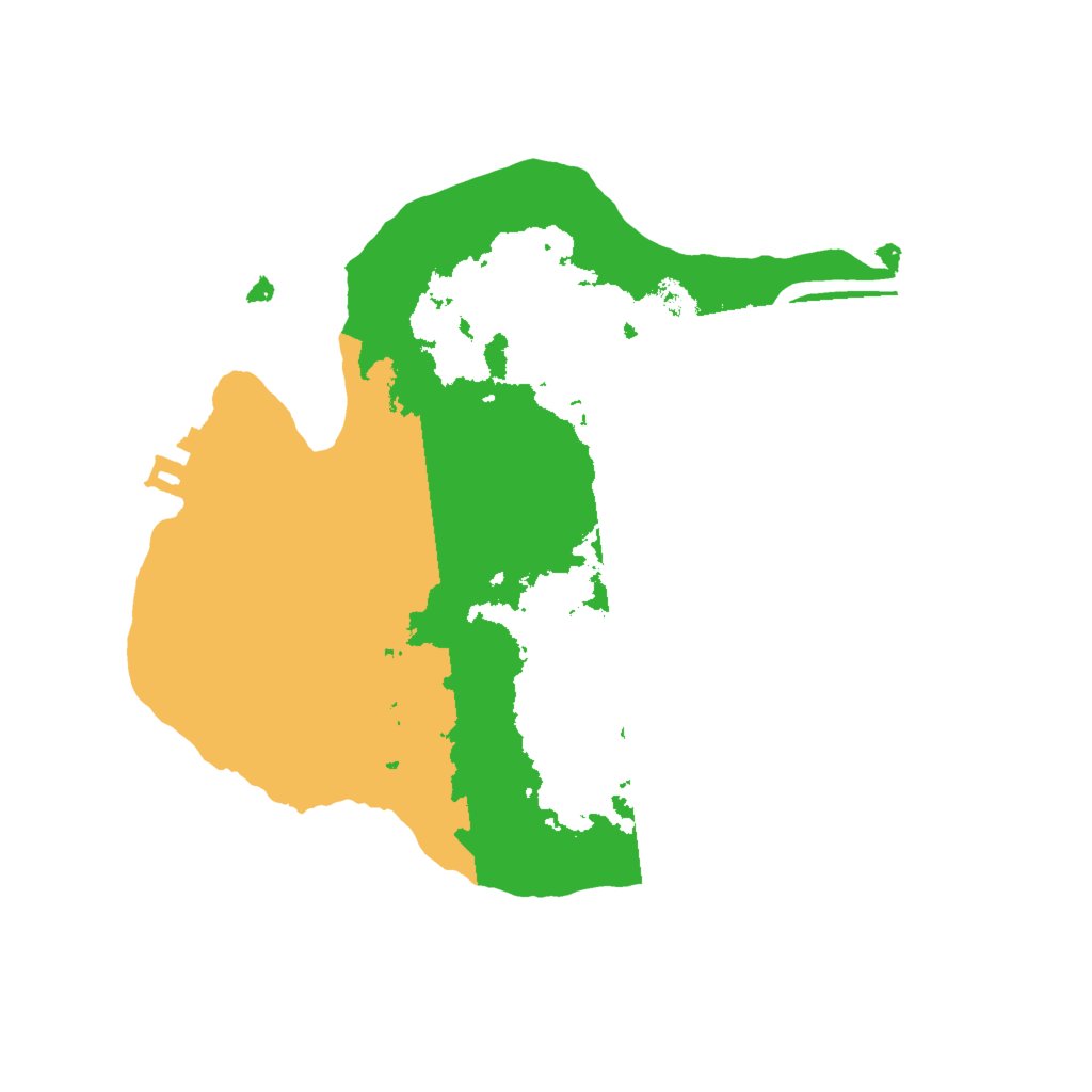 Biome Rust Map: Procedural Map, Size: 2000, Seed: 956432820