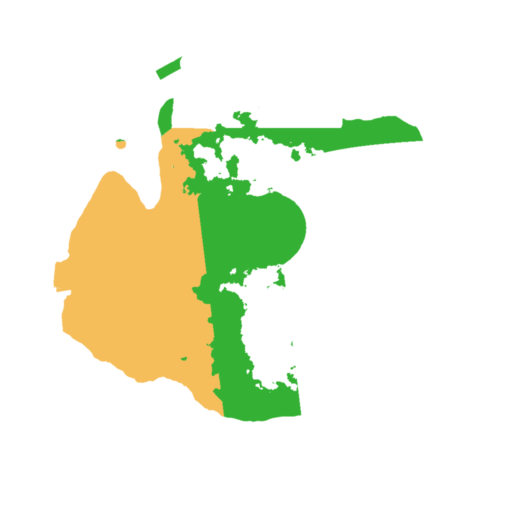 Biome Rust Map: Procedural Map, Size: 2000, Seed: 956432820