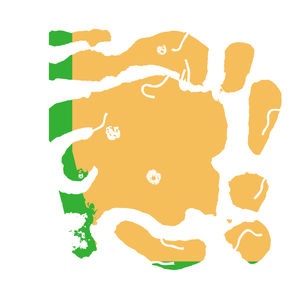 Biome Rust Map: Procedural Map, Size: 3100, Seed: 4855