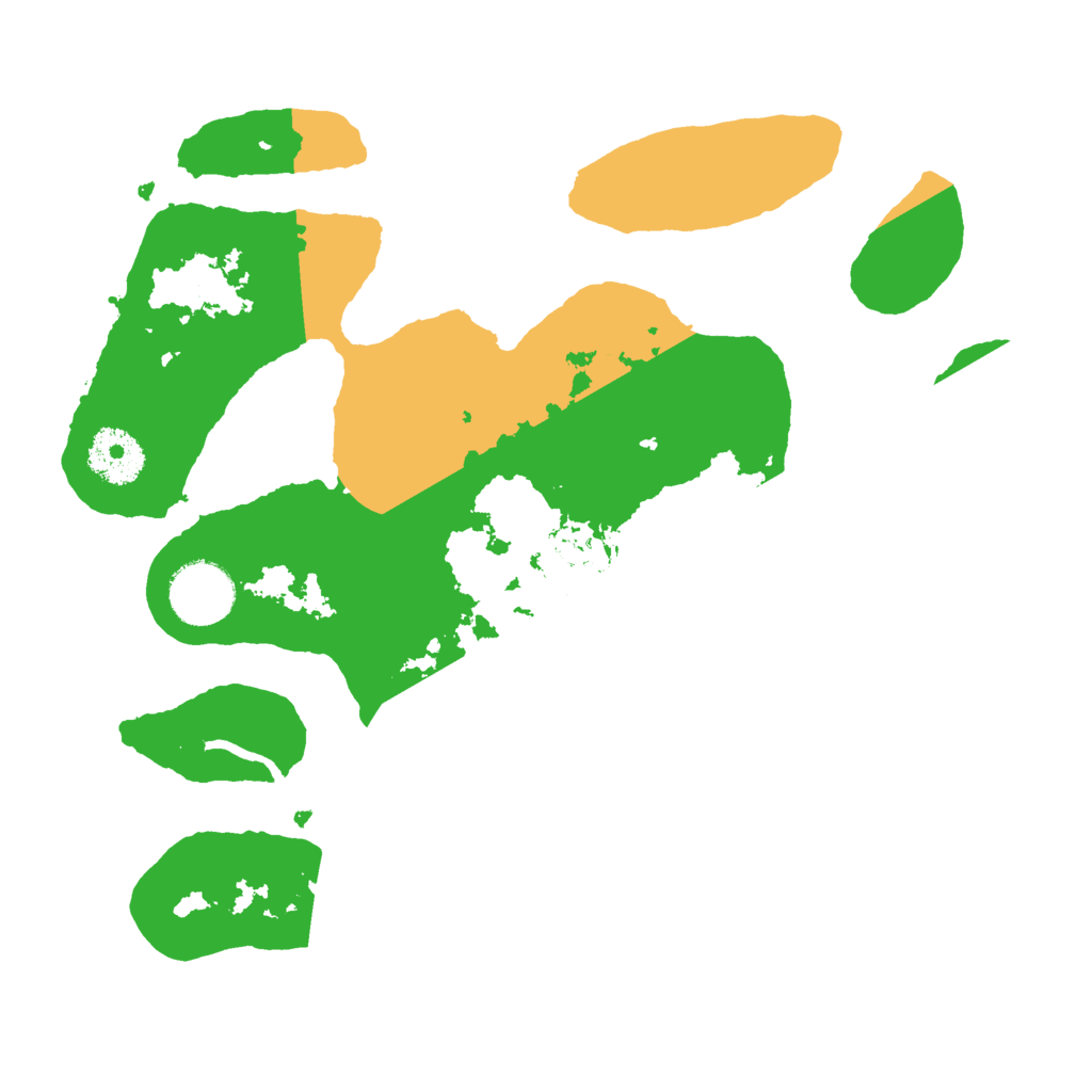 Biome Rust Map: Procedural Map, Size: 3000, Seed: 62502439