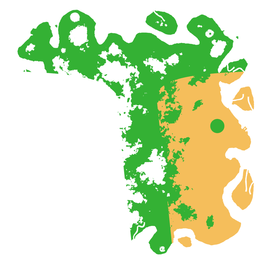 Biome Rust Map: Procedural Map, Size: 5000, Seed: 9191022