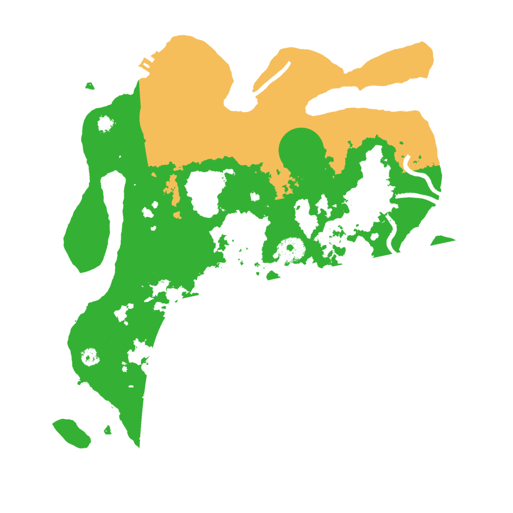 Biome Rust Map: Procedural Map, Size: 3000, Seed: 54115619