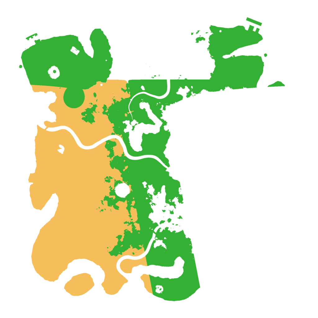 Biome Rust Map: Procedural Map, Size: 4000, Seed: 1118665693