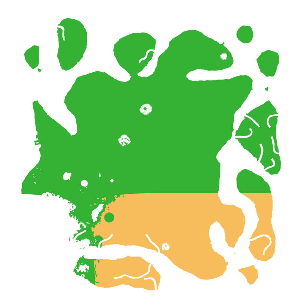 Biome Rust Map: Procedural Map, Size: 4050, Seed: 257947988