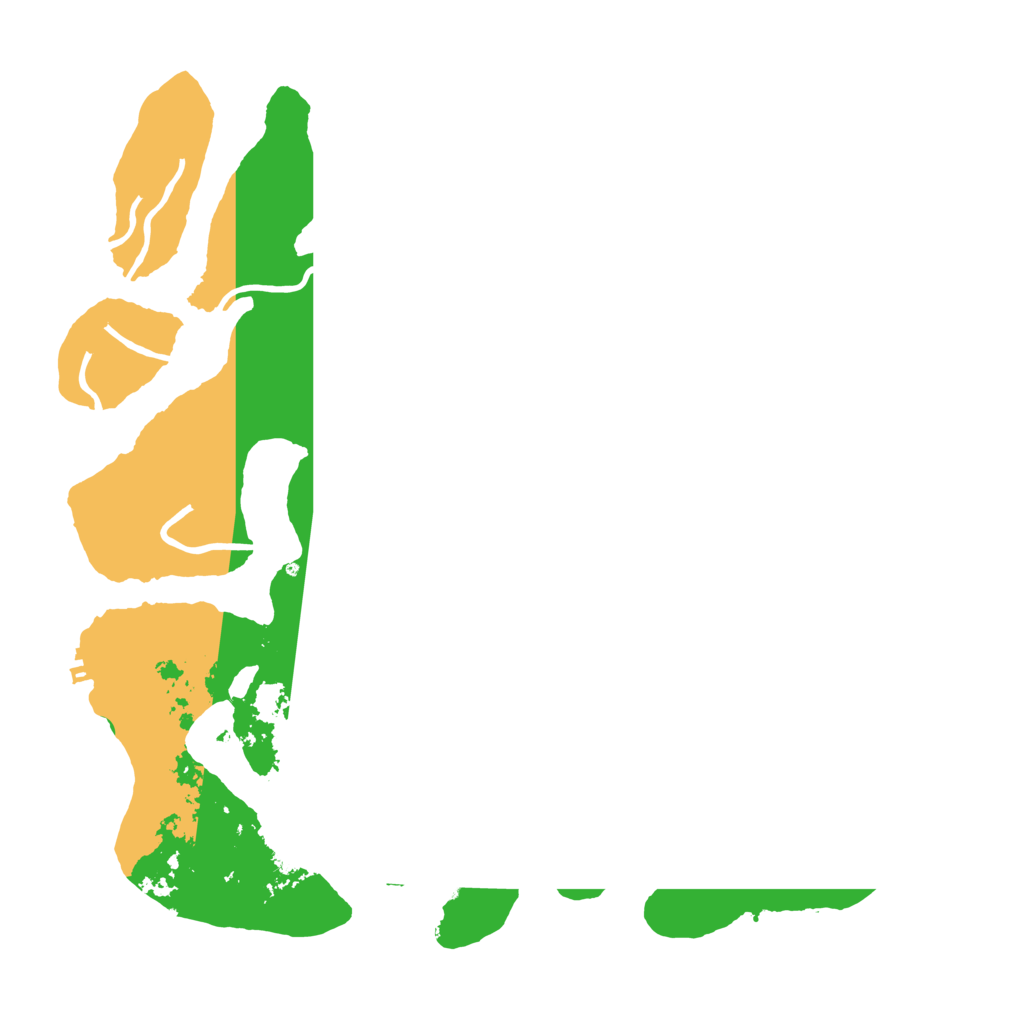 Biome Rust Map: Procedural Map, Size: 3950, Seed: 455673224