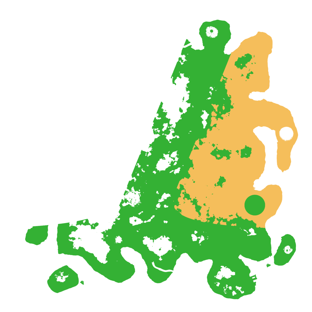 Biome Rust Map: Procedural Map, Size: 4000, Seed: 1255275