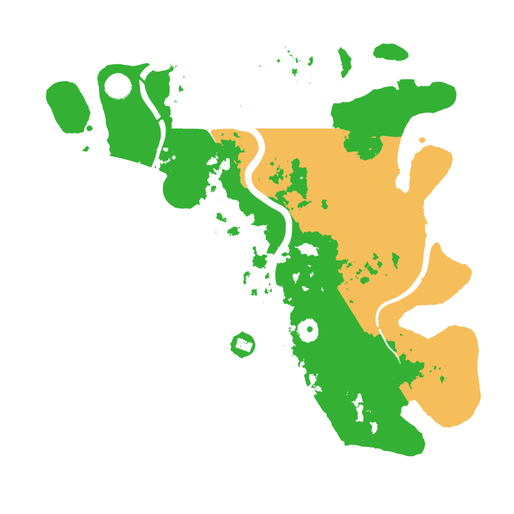 Biome Rust Map: Procedural Map, Size: 3500, Seed: 1640677940