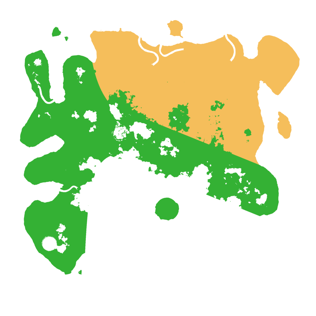 Biome Rust Map: Procedural Map, Size: 3850, Seed: 301076586