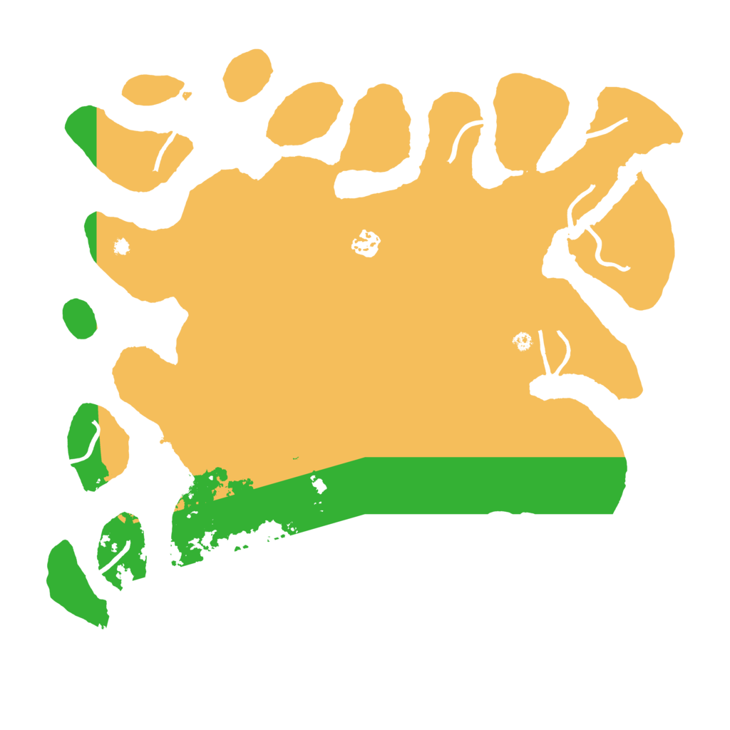 Biome Rust Map: Procedural Map, Size: 4000, Seed: 32555