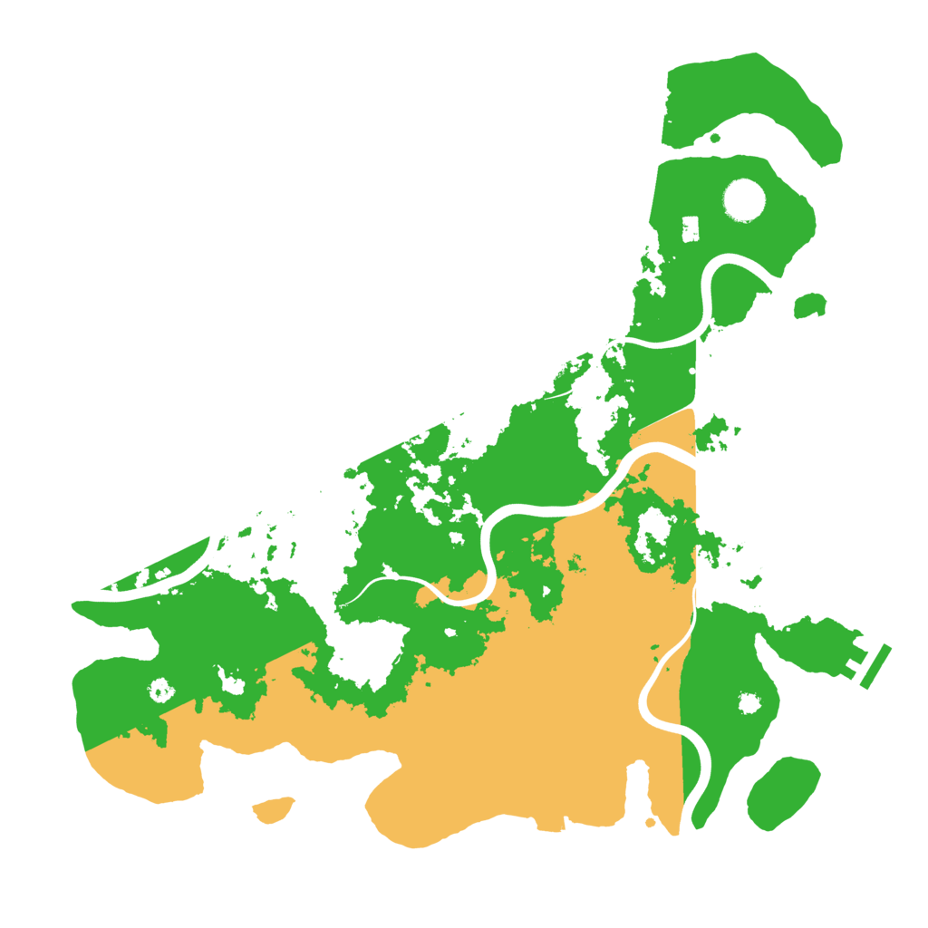Biome Rust Map: Procedural Map, Size: 3875, Seed: 1594560744