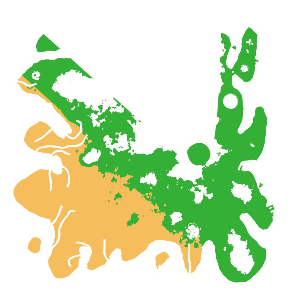 Biome Rust Map: Procedural Map, Size: 3600, Seed: 889300