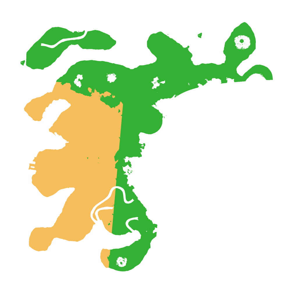 Biome Rust Map: Procedural Map, Size: 3000, Seed: 1575247679