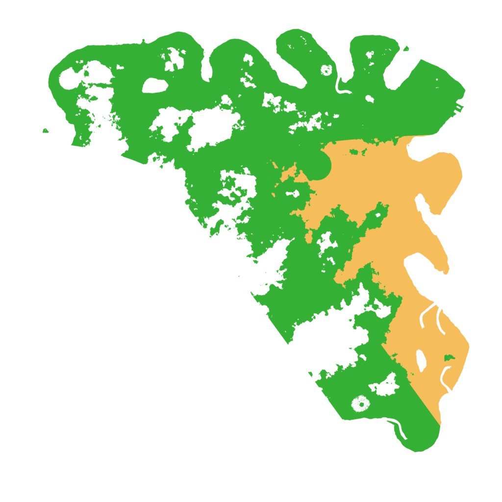 Biome Rust Map: Procedural Map, Size: 4500, Seed: 3334