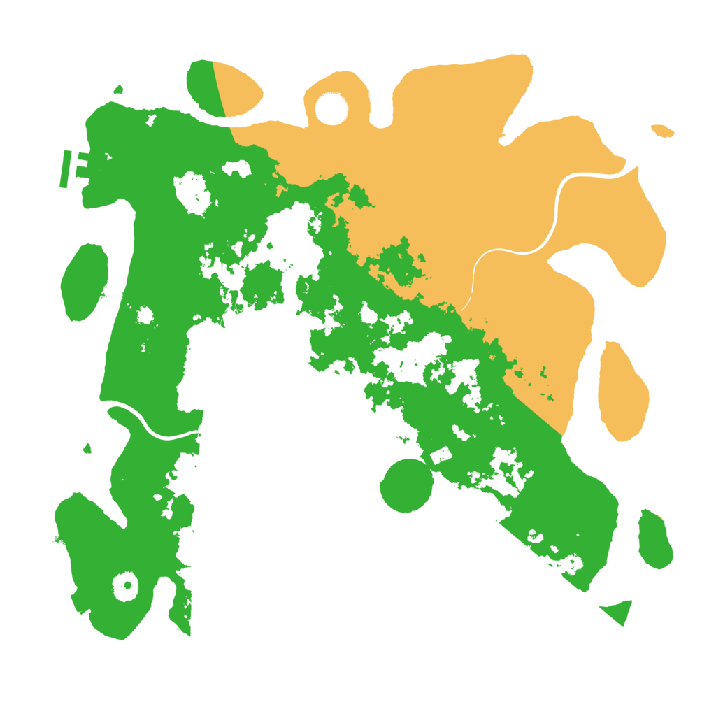 Biome Rust Map: Procedural Map, Size: 3850, Seed: 905396209