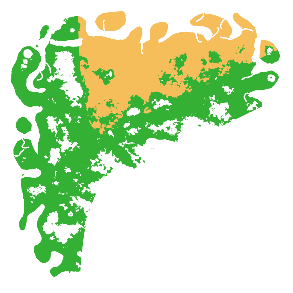 Biome Rust Map: Procedural Map, Size: 6000, Seed: 119708228