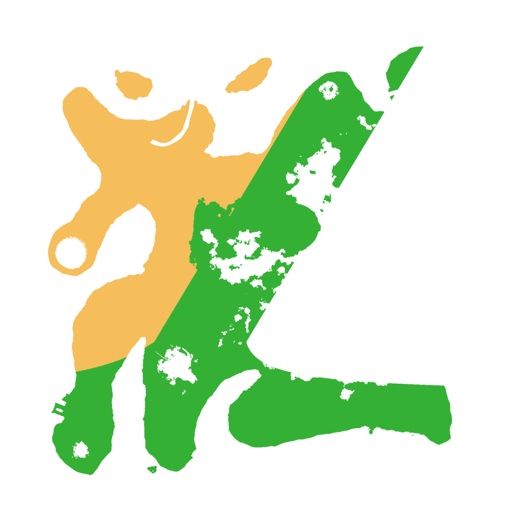 Biome Rust Map: Procedural Map, Size: 3000, Seed: 526671741