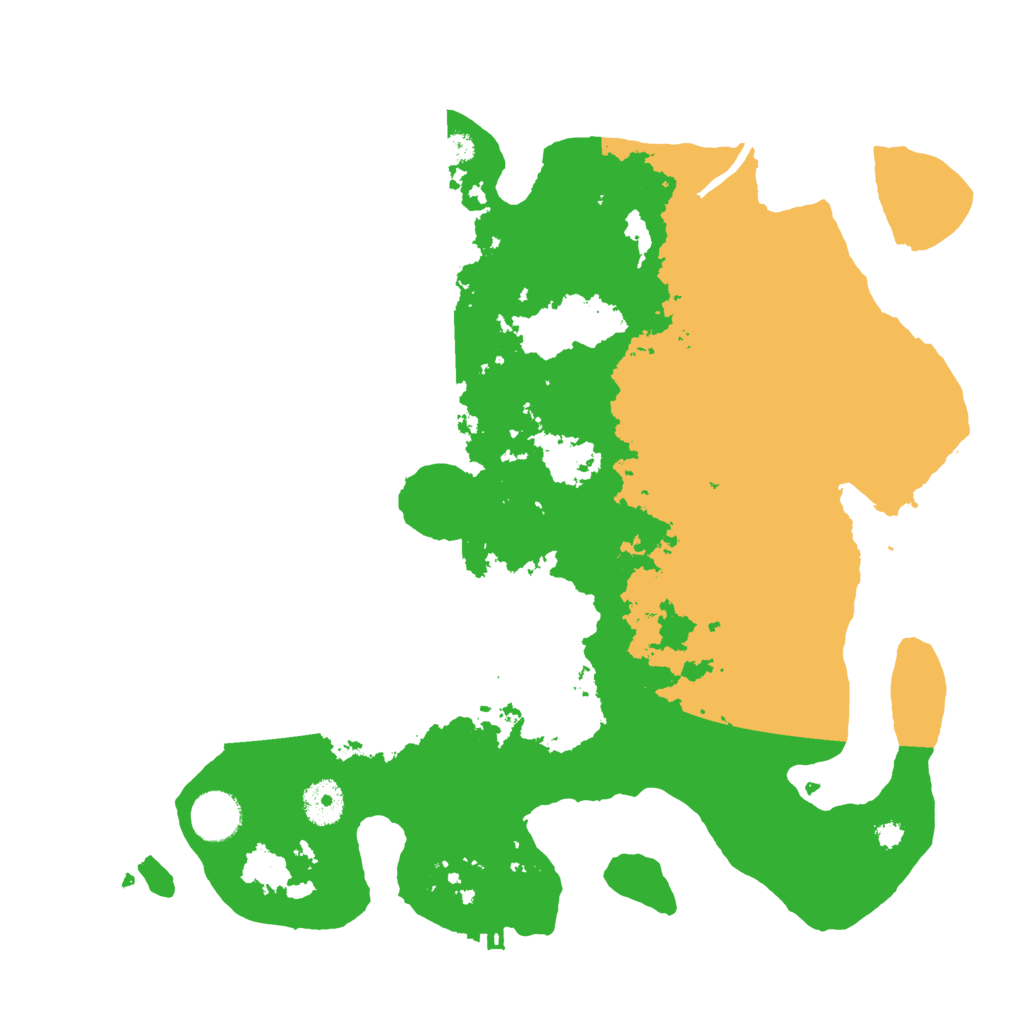 Biome Rust Map: Procedural Map, Size: 3600, Seed: 898526147