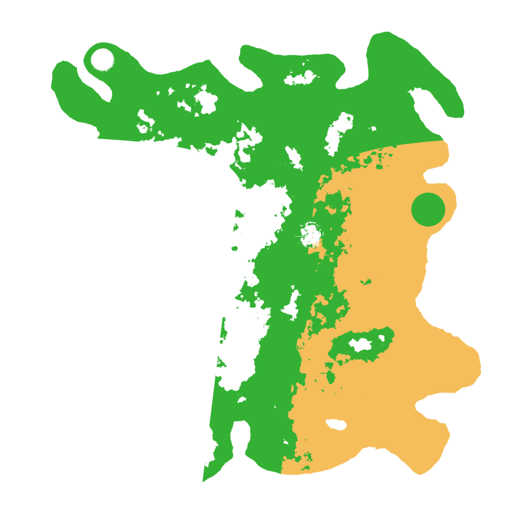 Biome Rust Map: Barren, Size: 4000, Seed: 1795275889