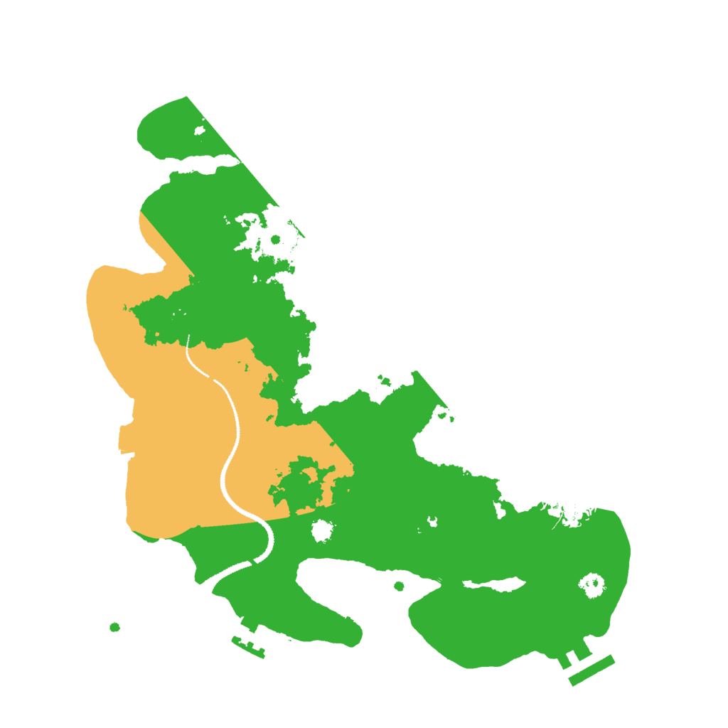 Biome Rust Map: Procedural Map, Size: 3000, Seed: 1963372001