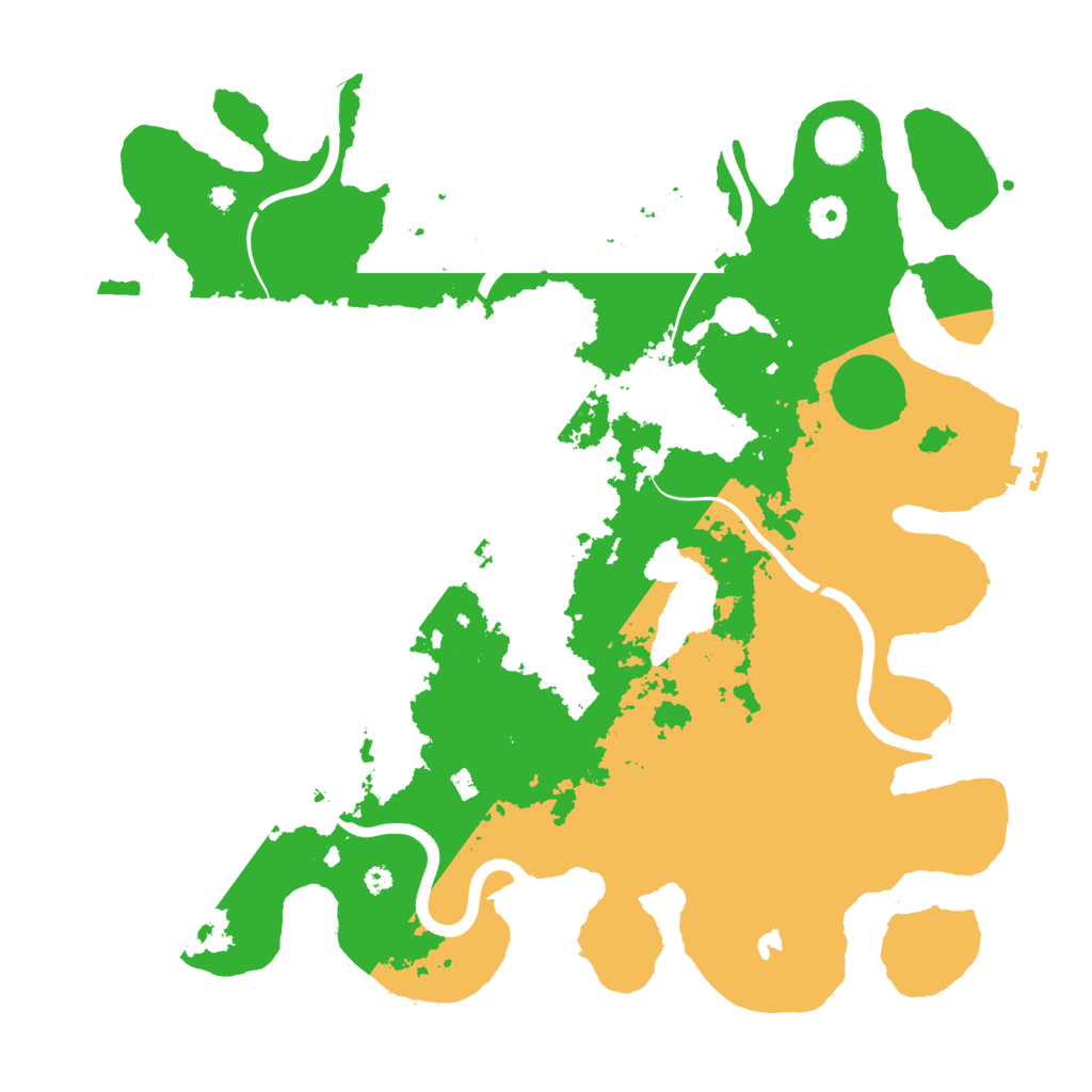 Biome Rust Map: Procedural Map, Size: 4000, Seed: 20191995